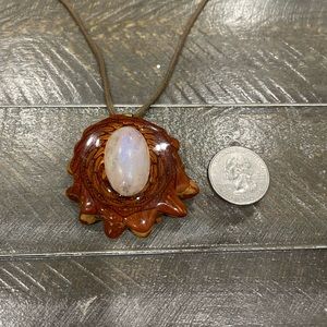 Third Eye Pinecones, Moonstone, Medium